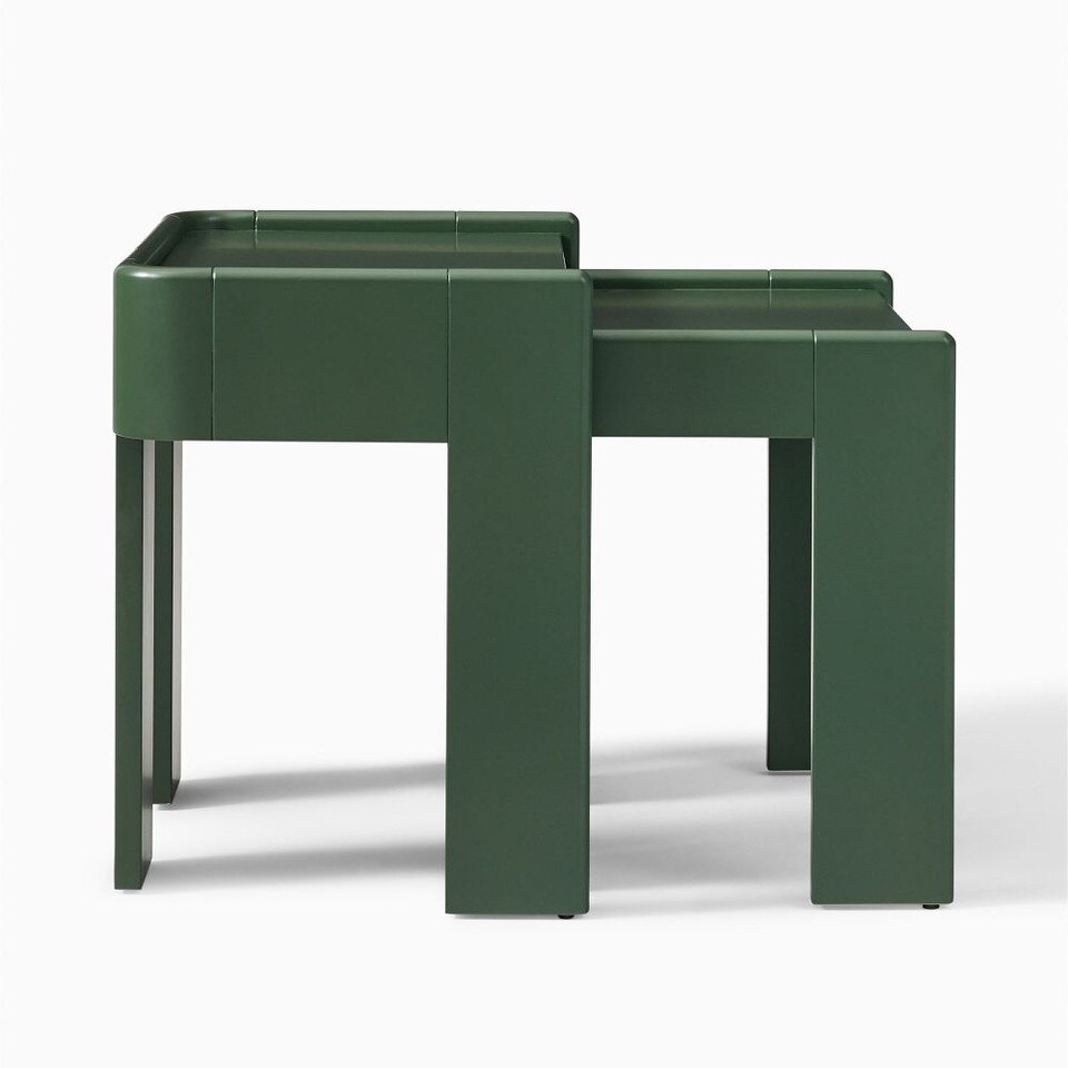 Rylee Nesting Bedside Tables (58 cm - 66 cm) - West Elm Australia